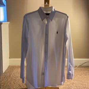 White Polo Button Down